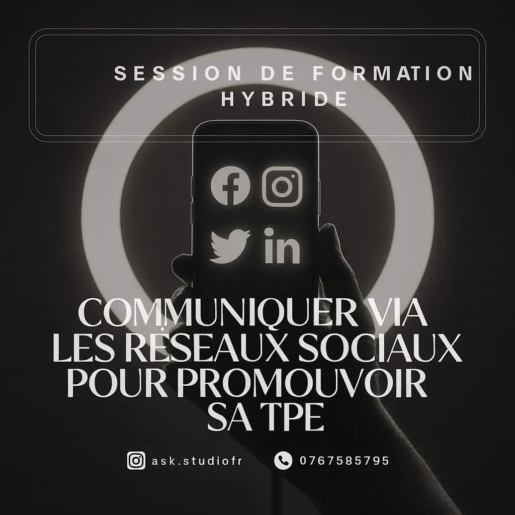 formation Communiquer sur les réseaux sociaux pour promouvoir sa TPE CPF